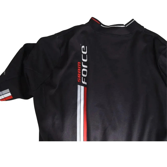 Castrelli X SRAM X World Bicycle Relief Women's Cycling Jersey Black Vest XL - Picture 8 of 10